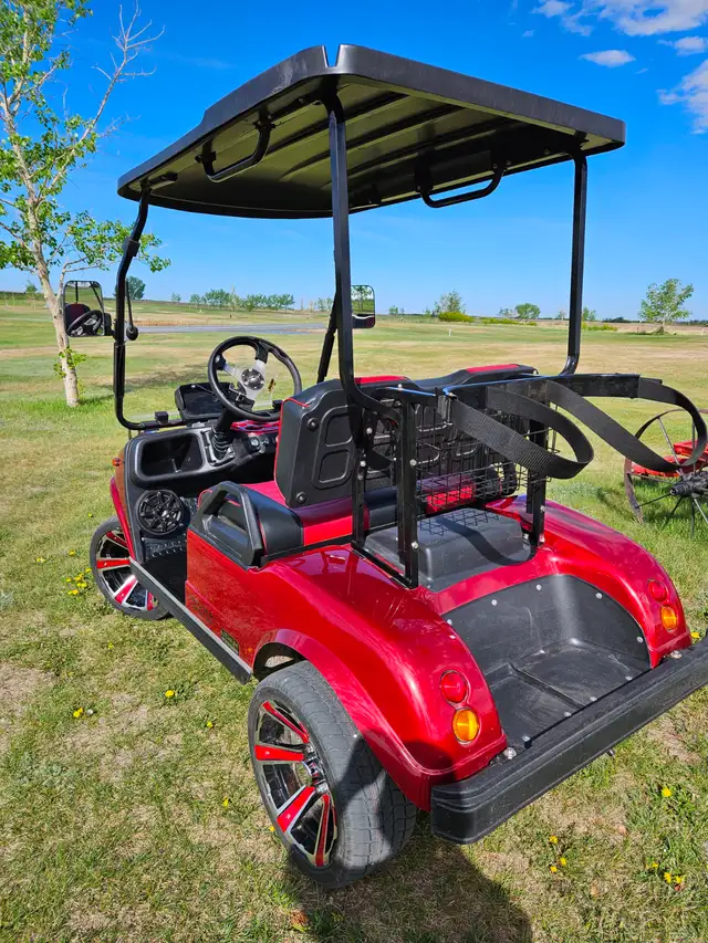 2026 Classic 2  Golf Cart in Candy Apple Red - Photo 4
