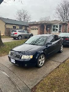 2004 Audi A4 3.0 Quattro Safetied