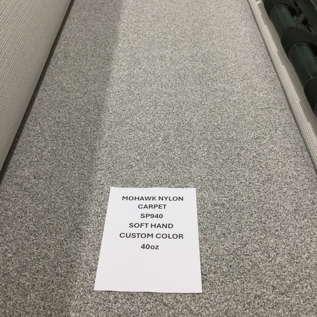 Carpet Nylon SPECIAL BUY, 40 oz Custom Color Grey, $2.50 sq ft