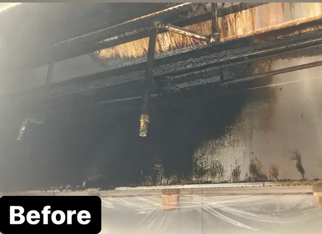 Certified Kitchen services hood and exhaust Cleaning $99