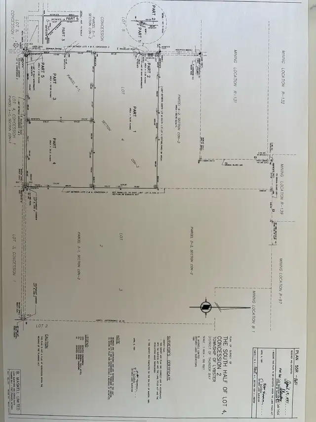 70 Acre Parcel with Active Gravel Pit | Lybster Townsh