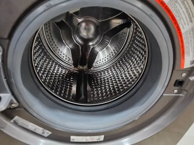 Apartment Size Samsung 24' Grey Front-Load Stackable Washer - Photo 3