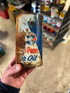 William Penn quart oil cans - Photo 4