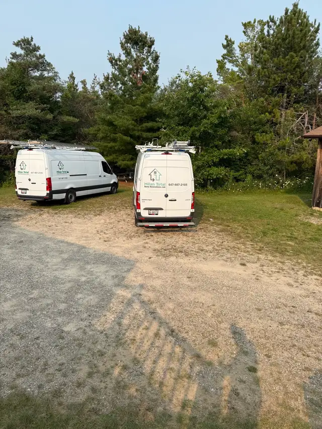 Eavestrough-downpipe-sofit,siding,Windows caulk,windows doors