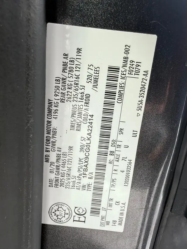 2020 Ford Transit Passenger 12 PASSENGER - Photo 20