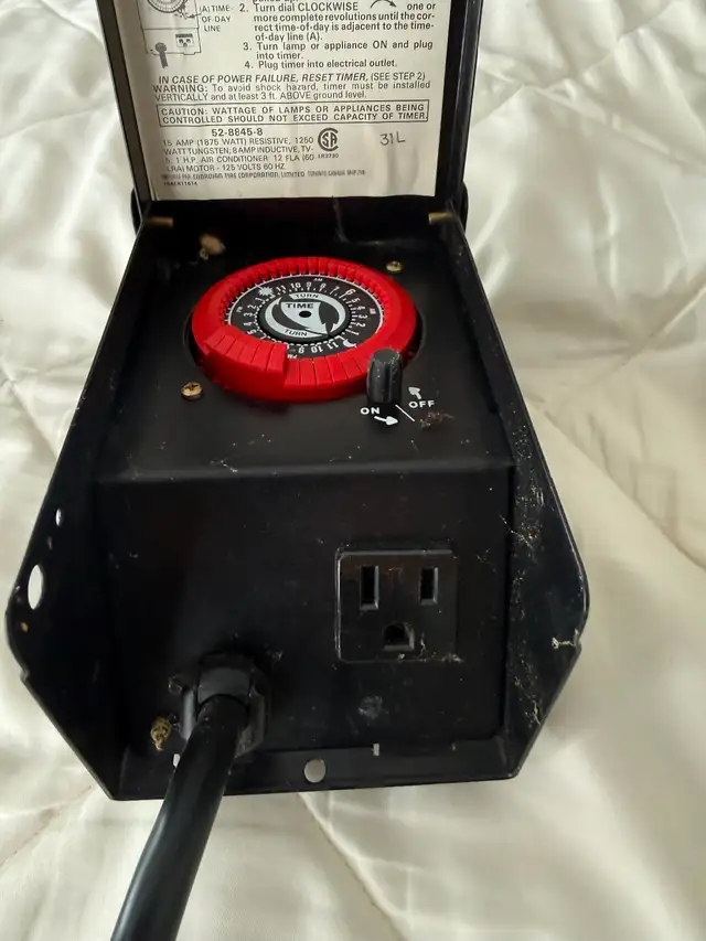 Mastercraft Outdoor Timer - Photo 2