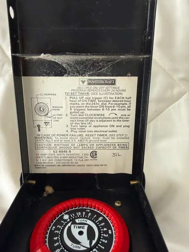 Mastercraft Outdoor Timer - Photo 3