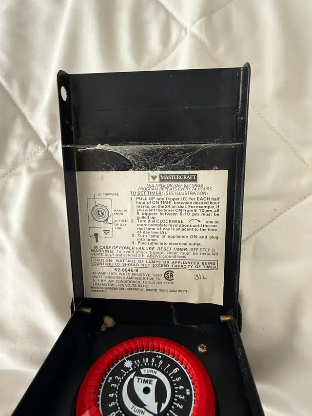 Mastercraft Outdoor Timer - Photo 4