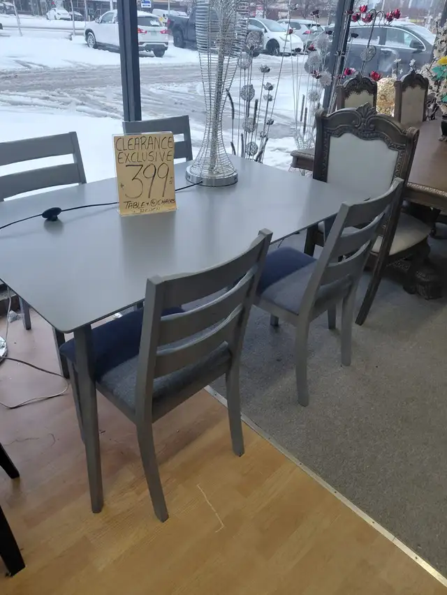 Dining Table & Chairs Clearance Sale!