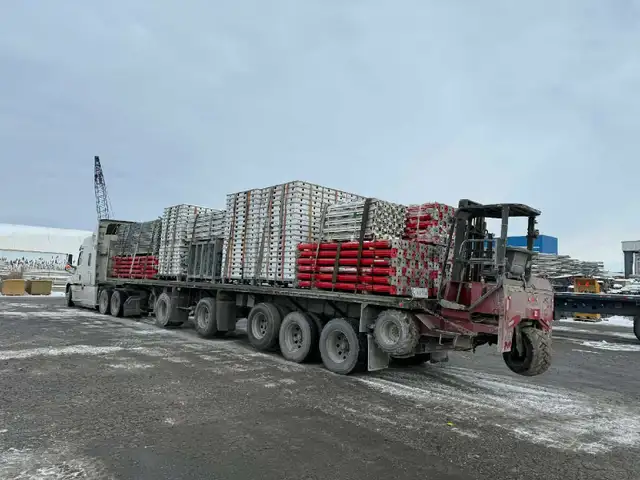 Truck Mounted forklifts Moffet