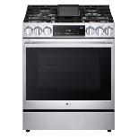 30' LG Smart Gas Slide-In Range – InstaView!