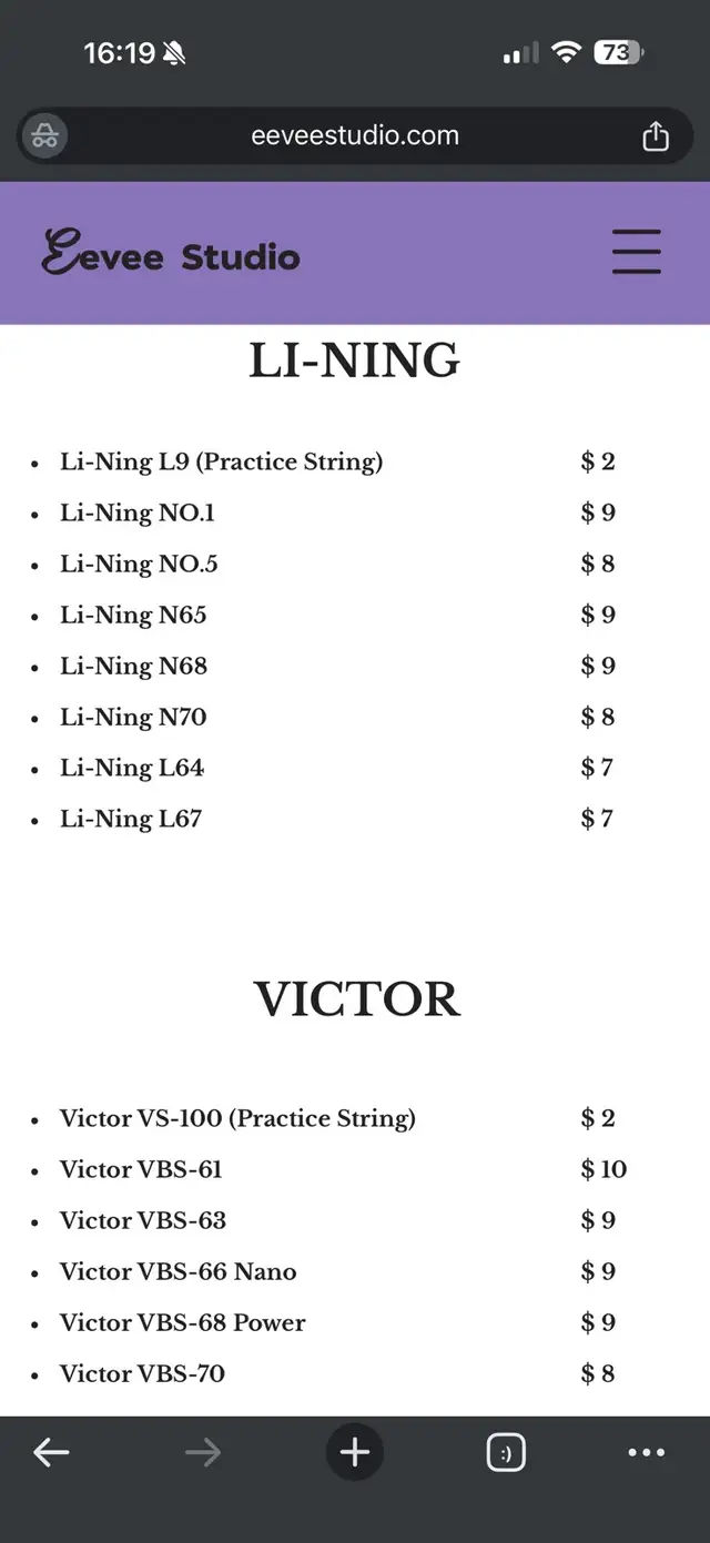 Yonex EXB65 has been restocked badminton Strings - Photo 3