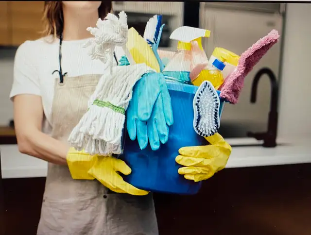 cleaning or nanny needed?