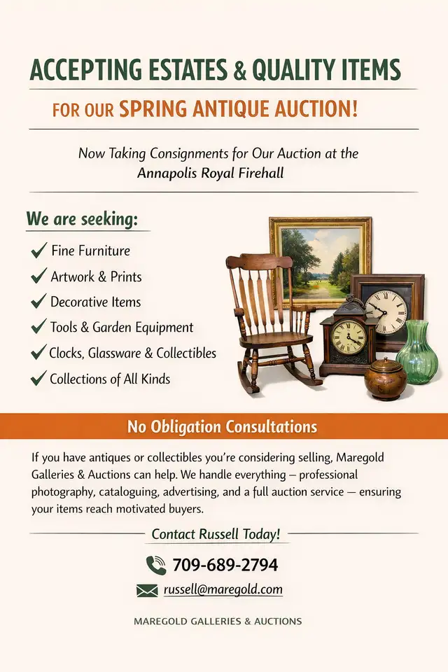 Downsizing? Need help finding home for your antiques ?