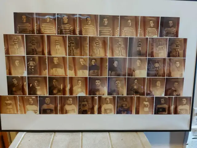 1910 Sweet Caporal Postcard  hockey set wall  framed picture - Photo 8