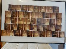 1910 Sweet Caporal Postcard  hockey set wall  framed picture - Photo 9