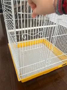 Bird cage for sale  length 15 inch width 15 inches height 22 inc