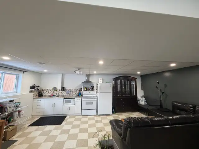 Spacious 2 bedroom furnished basement and 1 bedroom (upstairs)