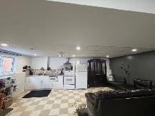 Spacious 2 bedroom furnished basement and 1 bedroom (upstairs)