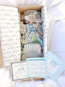 Ashton Drake 1994 Vintage Porcelain Doll 'Little Miss Muffet'