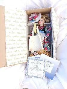 AshtonDrake1995 Vintage PorcelainDoll 'Mary Mary Quite Contrary' - Photo 2