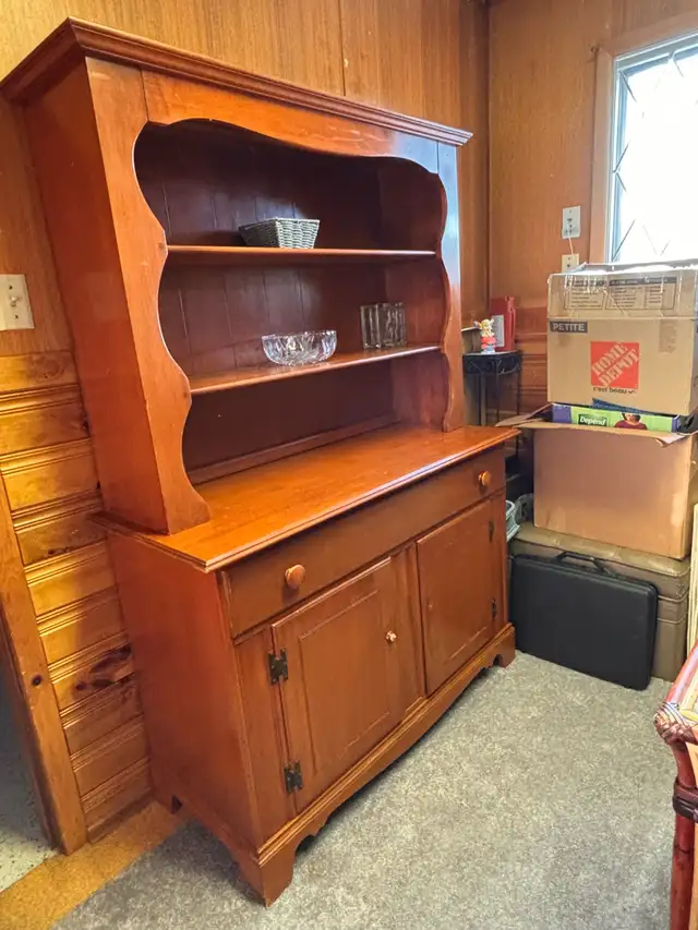 Antique farmhouse china cabinet - Photo 2