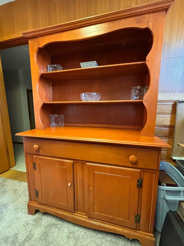 Antique farmhouse china cabinet - Photo 3