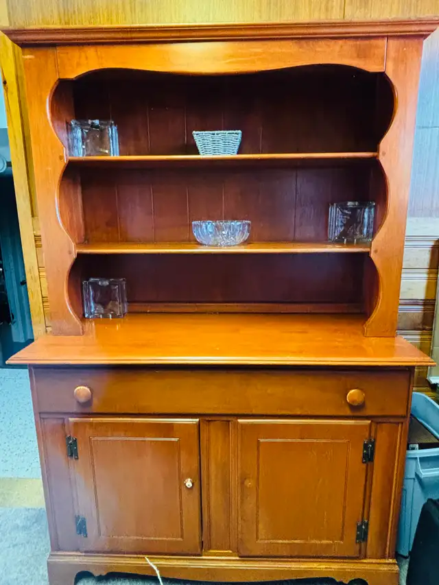 Antique farmhouse china cabinet - Photo 4