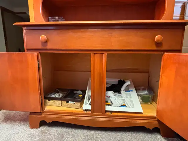 Antique farmhouse china cabinet - Photo 5