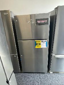 NEW 30" Whirlpool Top Freezer (18.2 Cu.Ft) Stainless Steel