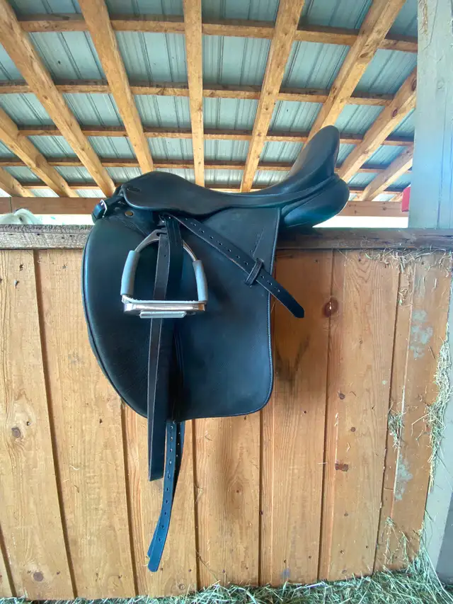 Selle d’équitation classique dressage