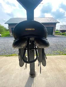 Selle d’équitation classique dressage - Photo 4