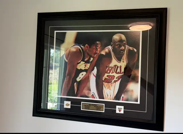 THE LATE GREAT KOBE WITH JORDAN