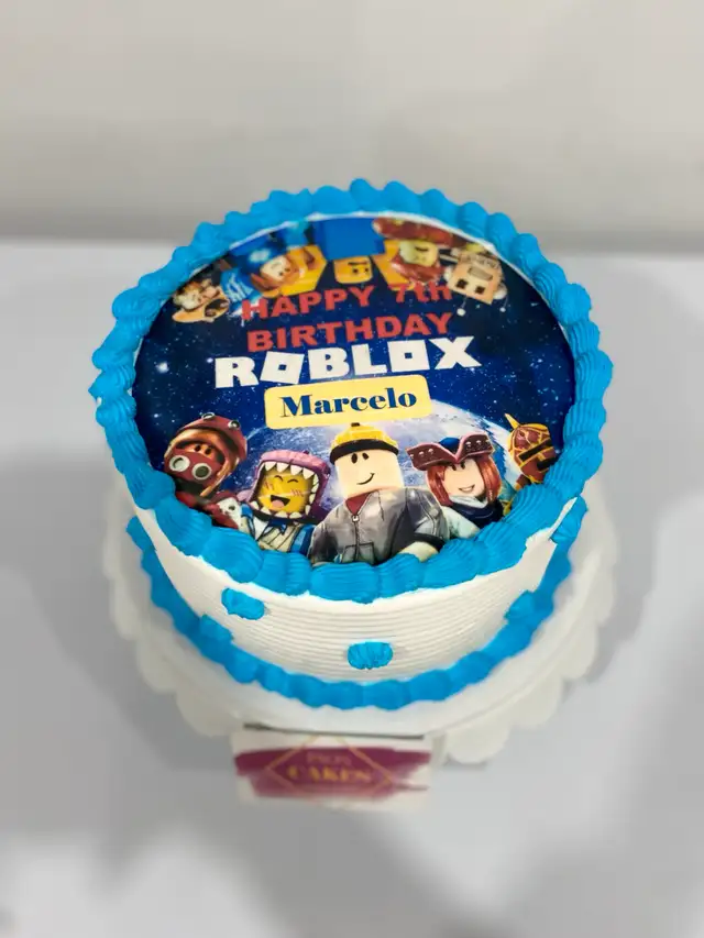 Roblox cake edible print cake Halton