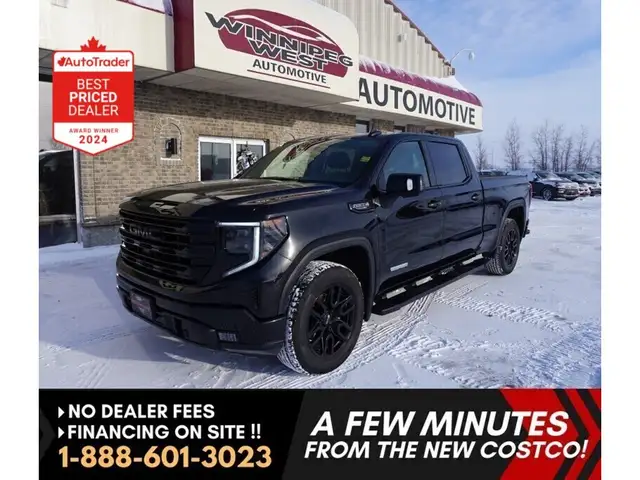 2023 GMC Sierra 1500 LOADED X31 SUNROOF LEATHER BUCKETS & CONSOL