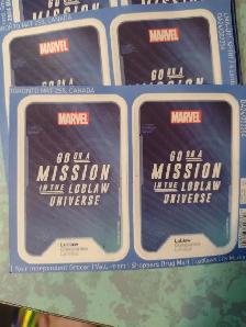 21 sealed 1 opened Marvel Go on a mission Lablaws Universe packs - Photo 7