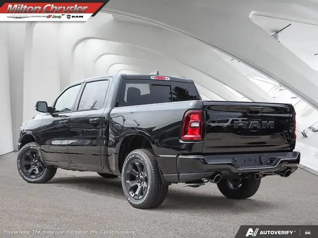 2026 Ram 1500 SPORT CREW 4X4, LEV 1, PANO ROOF, LEATHER - Photo 4