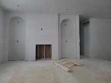 Hiring labourers and/or professional drywallers. board and/o