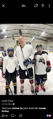 Shinny Hockey Kids Teens Junior College