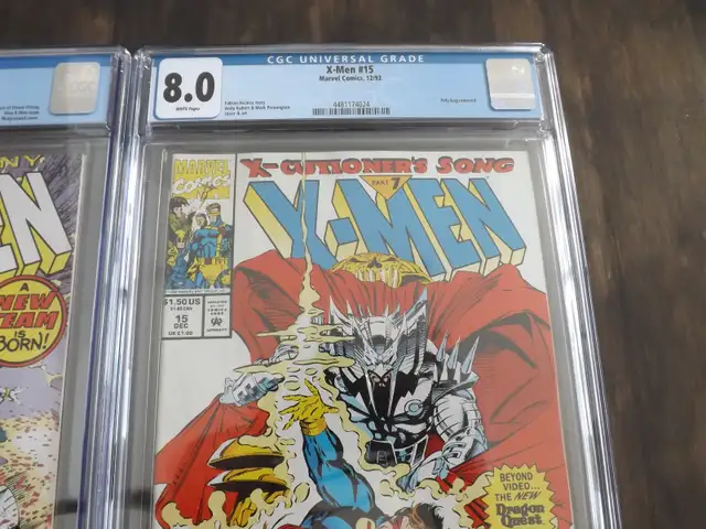 ESTATE SALE - COMIC BOOKS - GCG - X-MEN - $125 each-chaque - Photo 6