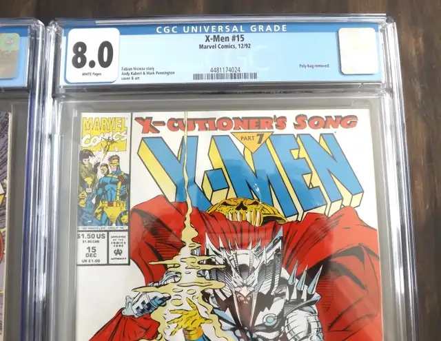 ESTATE SALE - COMIC BOOKS - GCG - X-MEN - $125 each-chaque - Photo 10