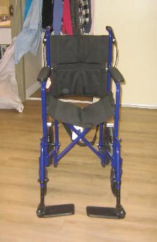 Transport Chair/Wheelchair - Photo 2