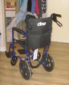 Transport Chair/Wheelchair - Photo 3