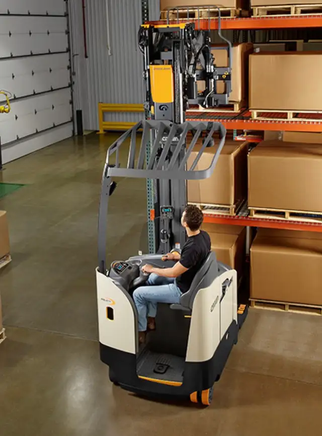 Crown Reach Truck Operator