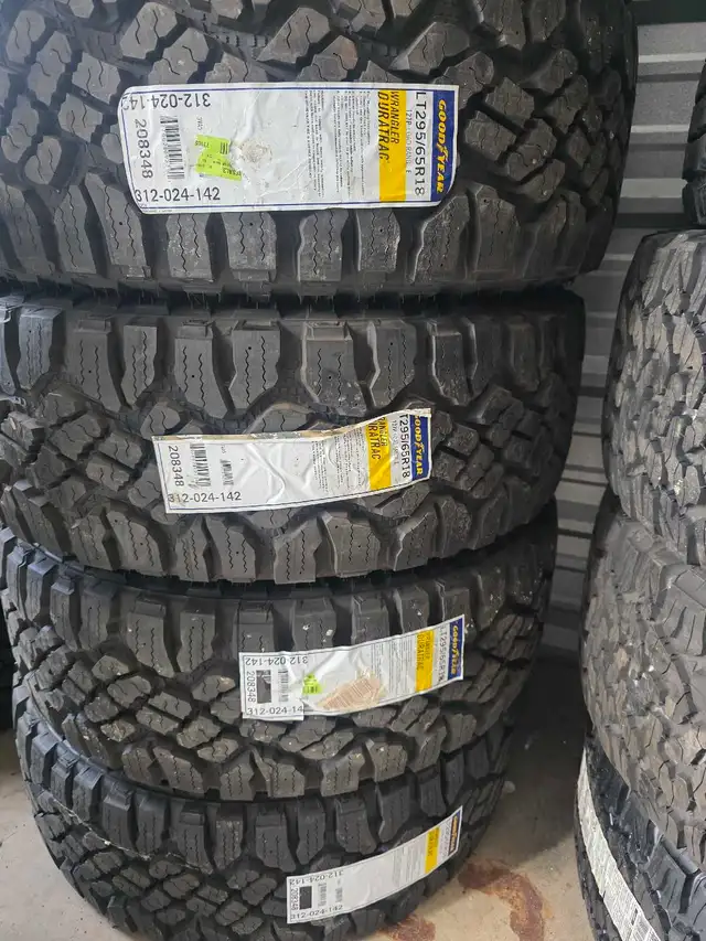 295-65-18 Goodyear Duratrac 1680  Brand New Tires