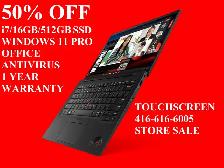 Lenovo ThinkPad X1 Carbon i7/32GB RAM/512GB SSD 50% OFF STARTING
