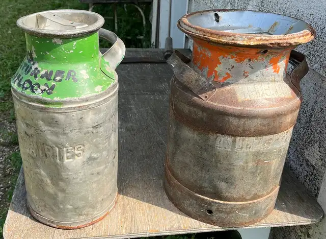 2, 3, & 5 Gallon Milk Cans
