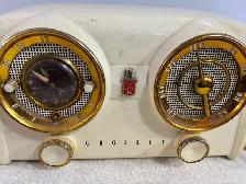 Antique Crosley D 25 Dashboard Radio/ clock - Photo 2