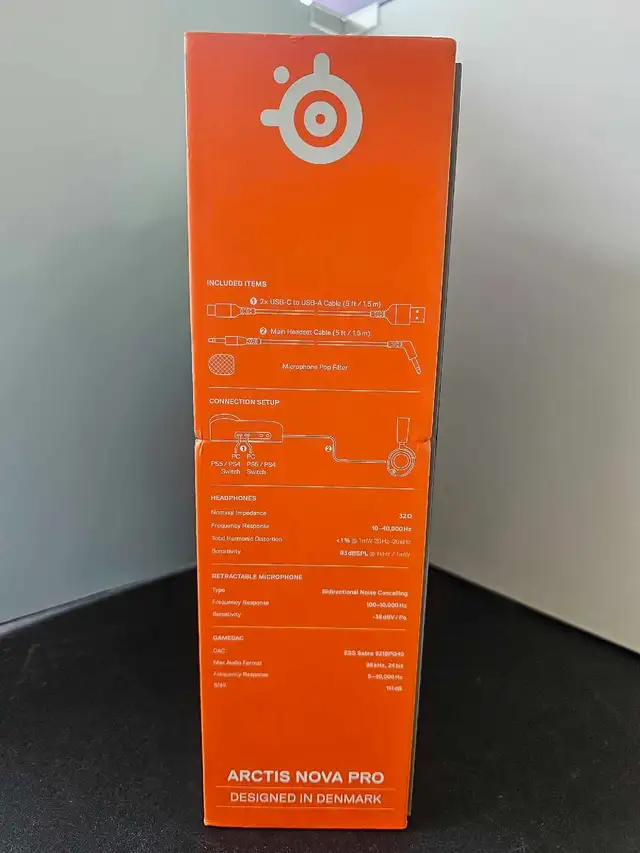 Steelseries Arctis Nova Pro PS5 PC Gaming Headset NEW - Photo 4