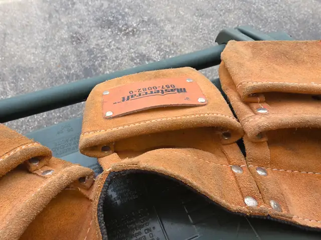 Mastercraft Suede Leather Adjustable Carpenter's Tool Belt Multi - Photo 6